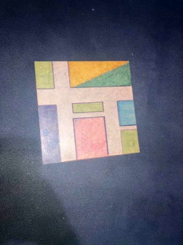 Casa Flamingo: pixels, painting and house
